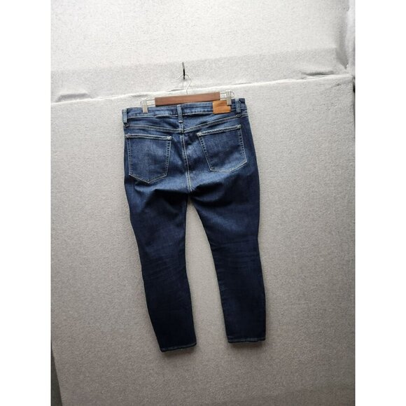Lucky Brand Womens Ankle Lolita Skinny Dark Wash Jeans Size 12/31 Cotton Blend - Picture 3 of 4